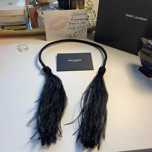 Saint Laurent Lou Lou necklace. Brand New
